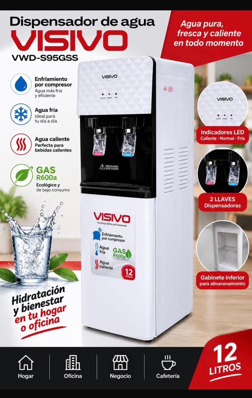 DISPENSADOR DE AGUA VISIVO